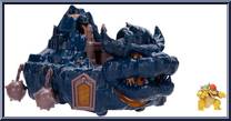 Bowser's Island Castle from Super Mario Bros. - Movie - Mini World manufactured by Jakks Pacific [Loose]