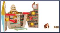 Donkey Kong Stadium from Super Mario Bros. - Movie - Mini World manufactured by Jakks Pacific [Loose]