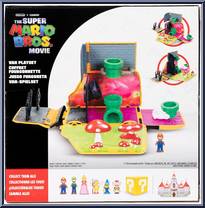 Van Playset from Super Mario Bros. - Movie - Mini World manufactured by Jakks Pacific [Back]