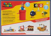 Airship Deck Diorama Playset from Super Mario - Playsets manufactured by Jakks Pacific [Back]
