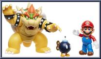 Bowser's Lava Battle Playset from Super Mario - Playsets manufactured by Jakks Pacific [Loose]