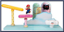 Cloud Diorama Playset from Super Mario - Playsets manufactured by Jakks Pacific [Loose]