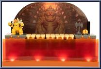 Deluxe Bowser Battle Playset from Super Mario - Playsets manufactured by Jakks Pacific [Loose]