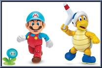 Ice Mario / Boomerang Bro from Super Mario - Multipacks manufactured by Jakks Pacific [Loose]