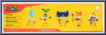 Koopalings Multipack from Super Mario - Multipacks - Mini manufactured by Jakks Pacific [Back]