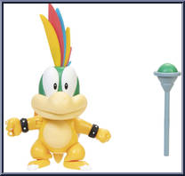 Lemmy Koopa (with Magic Wand) from Super Mario - Basic Series manufactured by Jakks Pacific [Loose]