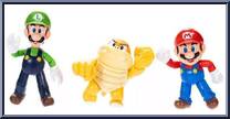 Mario / Boom Boom / Luigi from Super Mario - Multipacks manufactured by Jakks Pacific [Loose]