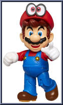 Mario (with Cappy) from Super Mario - Basic Series manufactured by Jakks Pacific [Loose]