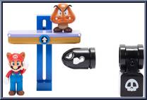 Switchback Hill Diorama Playset from Super Mario - Playsets manufactured by Jakks Pacific [Loose]