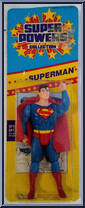Superman from Super Powers - Slim Cards manufactured by Kenner [Front]