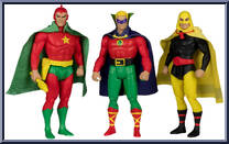 Green Lantern / Hourman / Starman from Super Powers - Multi-Packs manufactured by McFarlane [Loose]