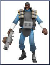 Demoman (Blue) from Team Fortress 2 - Exclusives manufactured by Neca [Loose]