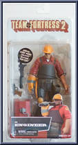 Engineer (Red) from Team Fortress 2 - Series 3 manufactured by Neca [Front]