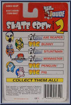 Stuntman (Blind) from Tech Deck Dude - Skate Crew 2 manufactured by X-Concepts [Back]