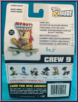 Bull from Tech Deck Dude - Crew  9 - Magna Series manufactured by X-Concepts [Back]