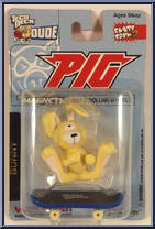 Bunny (Pig) from Tech Deck Dude - Skate Crew 2 manufactured by X-Concepts [Front]
