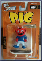 Count (Pig) from Tech Deck Dude - Skate Crew 3 manufactured by X-Concepts [Front]
