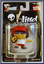 Mixmaster (Blind) from Tech Deck Dude - Skate Crew 2 manufactured by X-Concepts [Front]