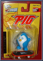 Penguin (Pig) from Tech Deck Dude - Skate Crew 2 manufactured by X-Concepts [Front]