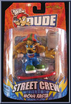 Rasta from Tech Deck Dude - Street Crew manufactured by X-Concepts [Front]