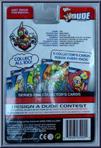 Tek from Tech Deck Dude - Evolution 1 manufactured by X-Concepts [Back]