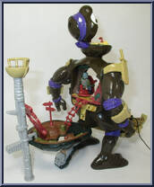 Donatello's Doomsday Defense Base Playset from Teenage Mutant Ninja Turtles - Turtle in a Turtle manufactured by Playmates [Loose]