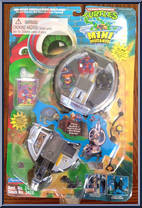 Mutant Donatello Sewer-Hero Playset (with Cards) from Teenage Mutant Ninja Turtles - Mini Mutants manufactured by Playmates [Front]