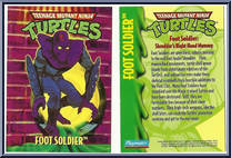 Foot Soldier [Reissue] from Teenage Mutant Ninja Turtles - 1994 - Basic Figures (with Cards) manufactured by Playmates [Card]