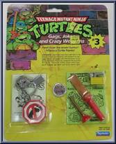 Gags, Jokes and Crazy Weapons #3 from Teenage Mutant Ninja Turtles - 1988 - Accessories manufactured by Playmates [Front]