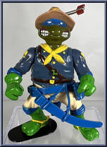 Kookie Kavalry Leo from Teenage Mutant Ninja Turtles - Mutant Military II manufactured by Playmates [Loose]
