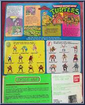 Krang from Teenage Mutant Ninja Turtles - 1989 - Basic Figures manufactured by Playmates [Back]