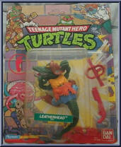 Leatherhead from Teenage Mutant Ninja Turtles - 1989 - Basic Figures manufactured by Playmates [Front]