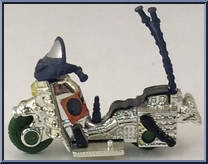 Turtle Transports - Metallized Motorin' Combo (with Card) from Teenage Mutant Ninja Turtles - Mini Mutants manufactured by Playmates [Loose]