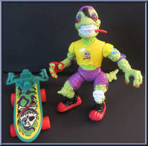 Mondo Gecko from Teenage Mutant Ninja Turtles - 1990 - Basic Figures manufactured by Playmates [Loose]