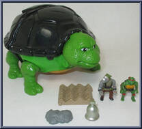 Mutant Raphael Castle Playset (with Cards) from Teenage Mutant Ninja Turtles - Mini Mutants manufactured by Playmates [Loose]