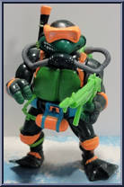 Navy Seal Mike from Teenage Mutant Ninja Turtles - Mutant Military II manufactured by Playmates [Loose]