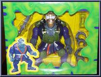 Night Ninja Rocksteady from Teenage Mutant Ninja Turtles - Auto Mutations manufactured by Playmates [Front]