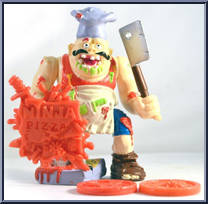 Pizzaface from Teenage Mutant Ninja Turtles - 1990 - Basic Figures manufactured by Playmates [Loose]