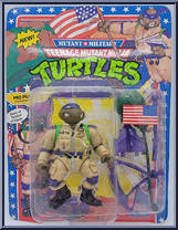 Pro Pilot Don from Teenage Mutant Ninja Turtles - Mutant Military manufactured by Playmates [Front]