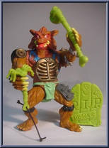 Rahzar from Teenage Mutant Ninja Turtles - 1991 - Basic Figures manufactured by Playmates [Loose]