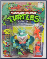 Ray Fillet from Teenage Mutant Ninja Turtles - 1990 - Basic Figures manufactured by Playmates [Front]