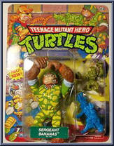 Sergeant Bananas from Teenage Mutant Ninja Turtles - 1991 - Basic Figures manufactured by Playmates [Front]