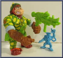 Sergeant Bananas from Teenage Mutant Ninja Turtles - 1991 - Basic Figures manufactured by Playmates [Loose]