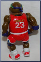 Slam Dunkin' Don from Teenage Mutant Ninja Turtles - Sewer Sports Allstar Turtles manufactured by Playmates [Loose]