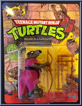 Splinter [Reissue] from Teenage Mutant Ninja Turtles - 1990 - Basic Figures manufactured by Playmates [Front]