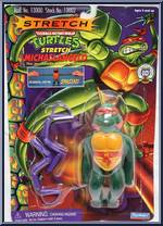 Stretch Michaelangelo from Teenage Mutant Ninja Turtles - Stretch Turtles manufactured by Playmates [Front]