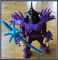 Super Shredder from Teenage Mutant Ninja Turtles - 1991 - Basic Figures manufactured by Playmates [Loose]