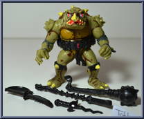 Tokka from Teenage Mutant Ninja Turtles - 1991 - Basic Figures manufactured by Playmates [Loose]