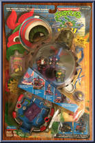 Mutant Tokka Technodrome Playset (with Cards) from Teenage Mutant Ninja Turtles - Mini Mutants manufactured by Playmates [Front]