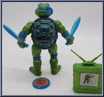 Toon Leo with Bulgin' Eye Action from Teenage Mutant Ninja Turtles - Toon Turtles manufactured by Playmates [Loose]